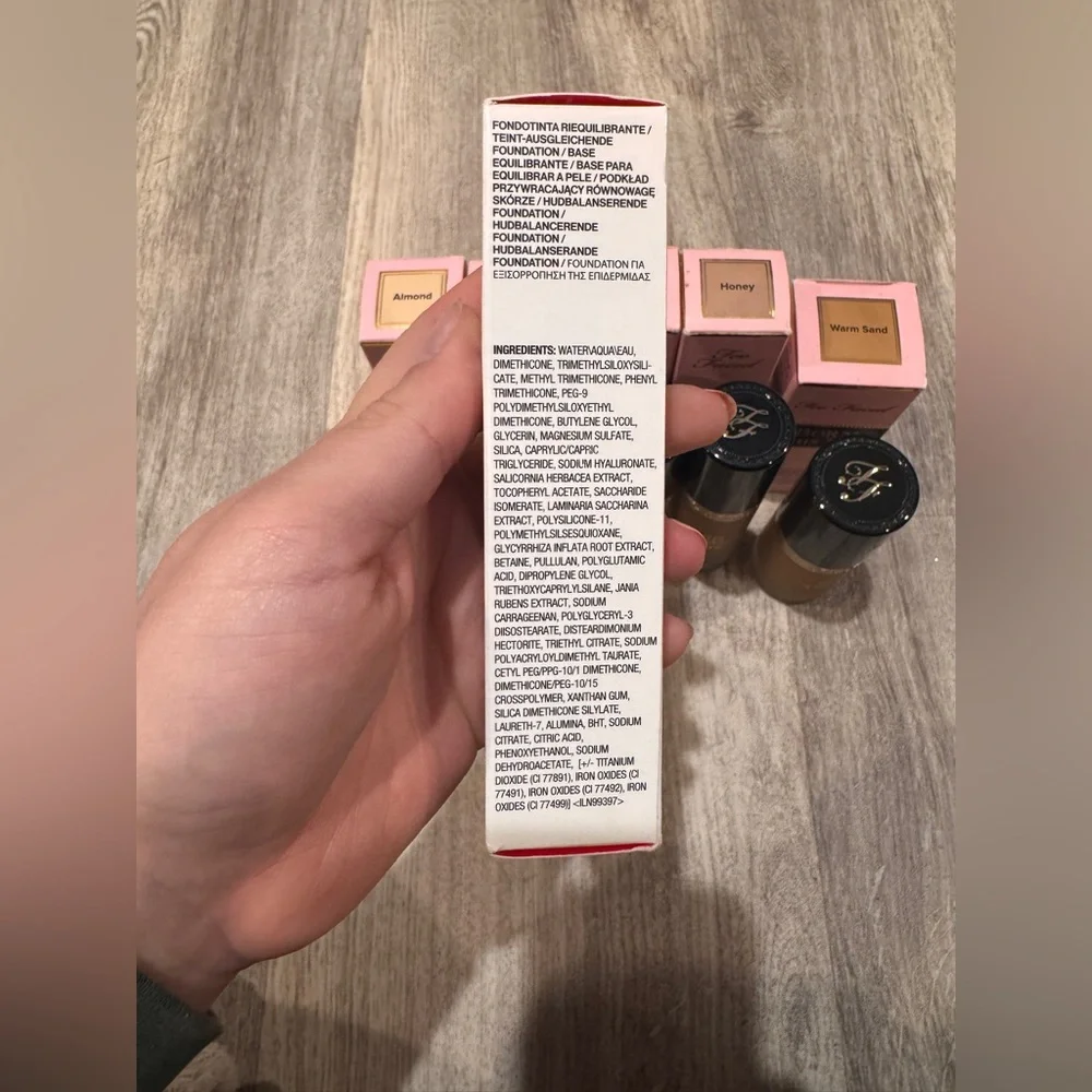 INDIVIDUAL* Too Faced + 24 Hour & Smash box foundation